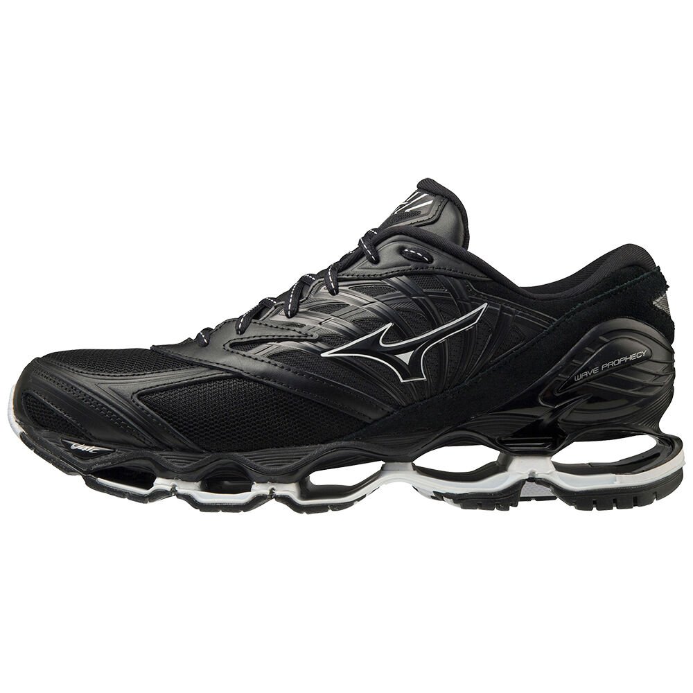 Mizuno Wave Prophecy LS Kuro - Bayan Spor Ayakkabı - Siyah/Beyaz Türkiye (IFLPDS-594)